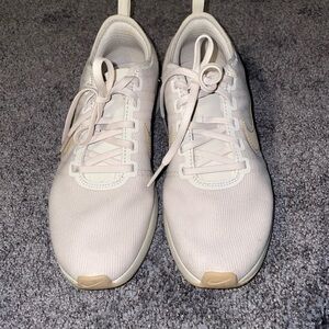Nike Cream Sneakers Modern Minimalist Design